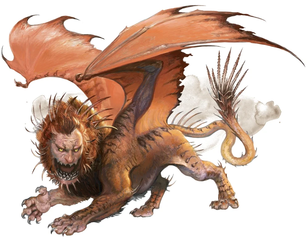 manticore Picture of a Manticore