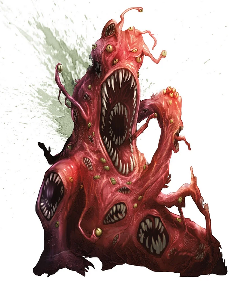 mouther Picture of a Gibbering Mouther